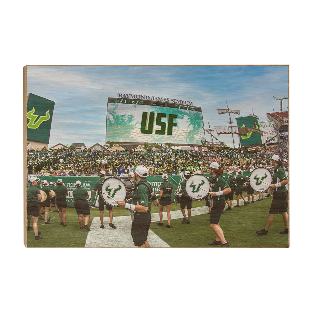 USF Bulls - Bulls Zone - College Wall Art #Canvas