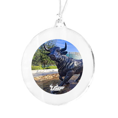 USF Bulls - Marshall Student Center Ornament & Bag Tag