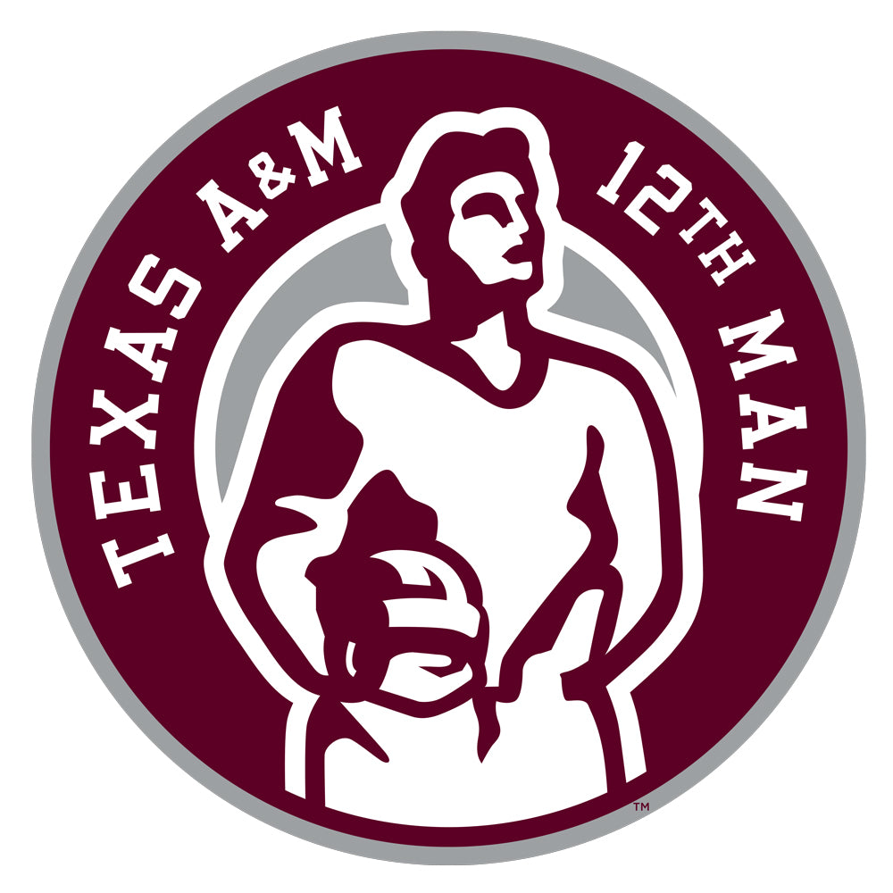Texas A&M - 12th Man Logo Single Layer Dimensional