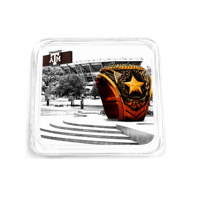 Texas A&M - Aggie Ring Drink Coaster
