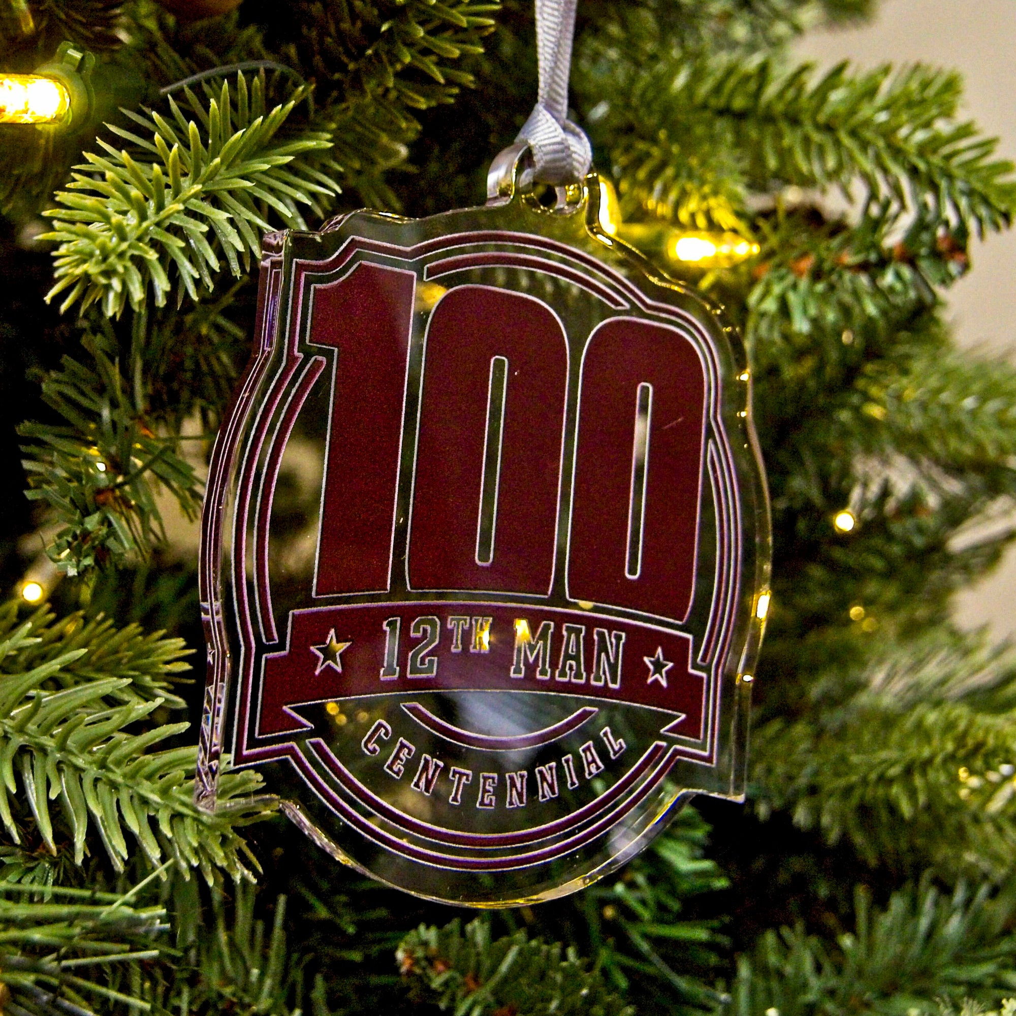 Texas A&M Aggies - 12th Man 100 Bag Tag & Ornament