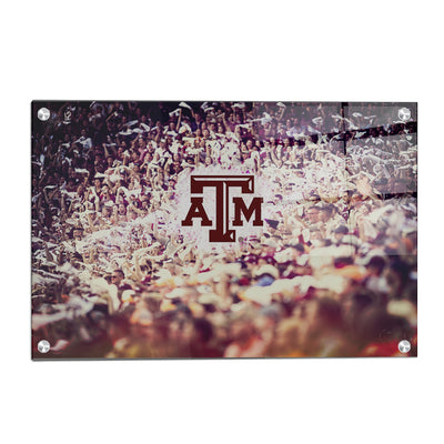 Texas A&M - A&M Towels - College Wall Art #Acrylic
