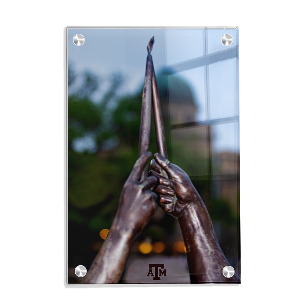 Texas A&M - Unity - College Wall Art #Canvas