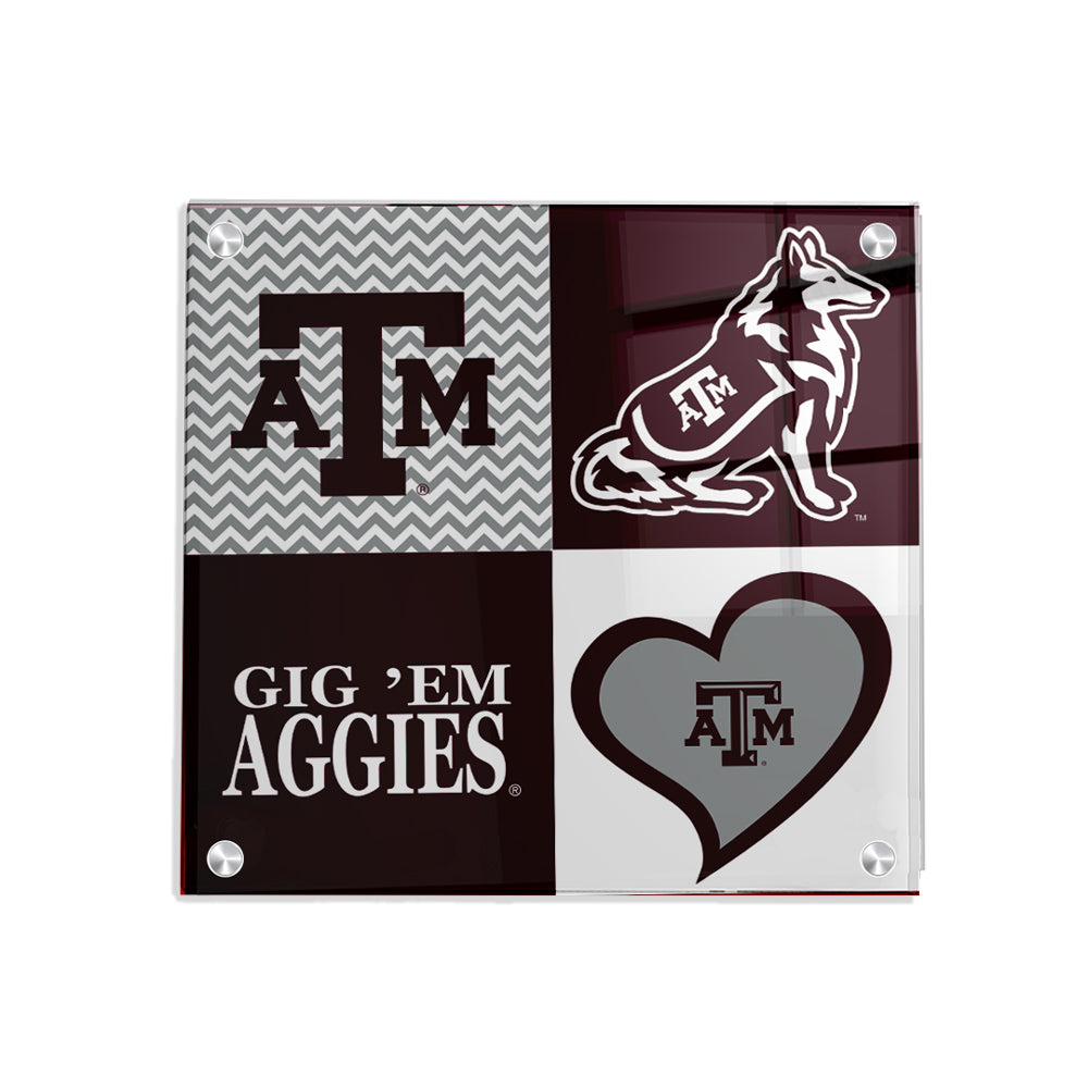 Texas A&M - Texas A&M Aggies - College Wall Art #Canvas