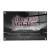 Texas A&M - GIG 'EM Aggies Kyle Field - College Wall Art #Acrylic