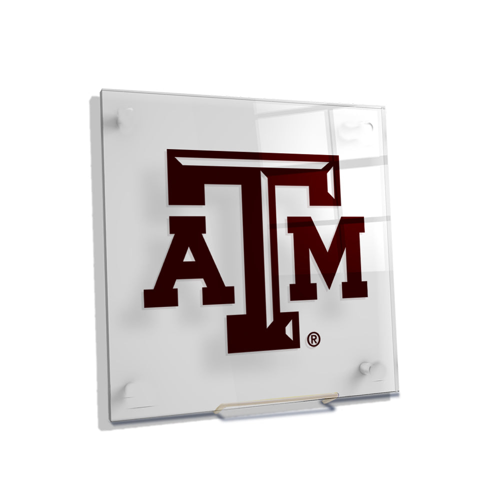 Texas A&M - Texas A&M Logo - College Wall Art #Canvas