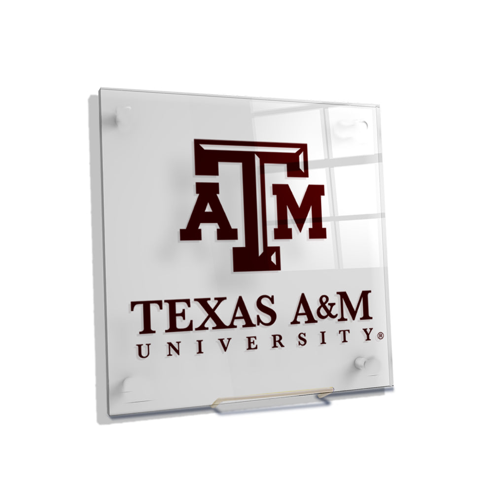 Texas A&M - TAM Stack - College Wall Art #Canvas