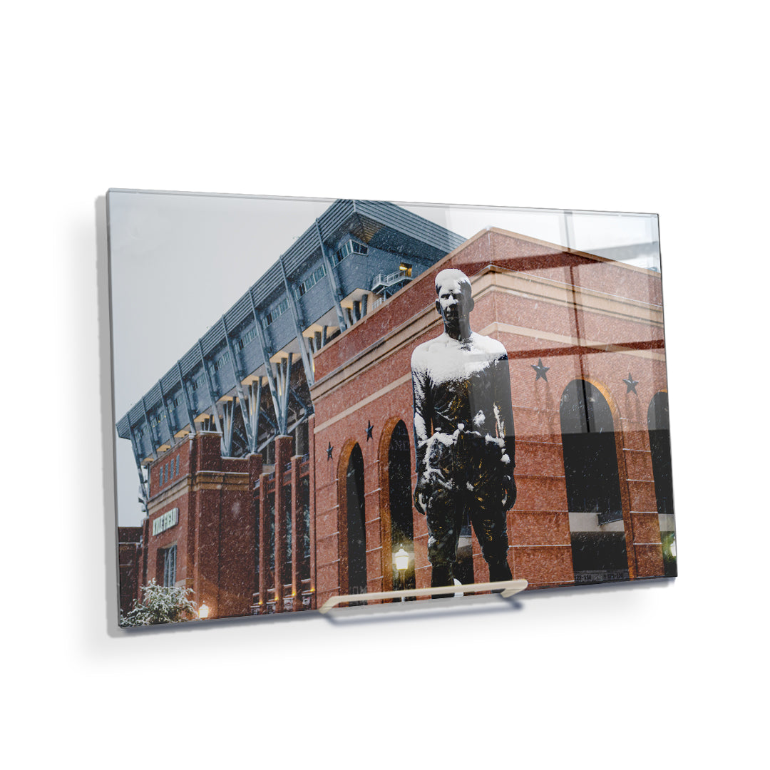 Texas A&M - Winter Kyle Field - College Wall Art #Canvas