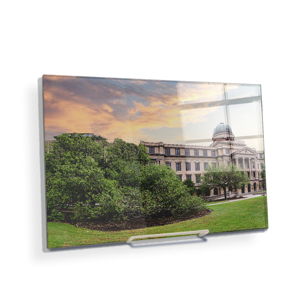 Texas A&M - Academic Building -  College Wall Art #Canvas
