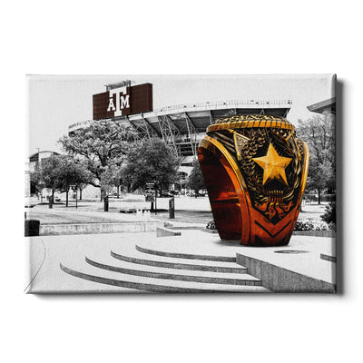 Texas A&M University - New Kyle Field ArtCanvas