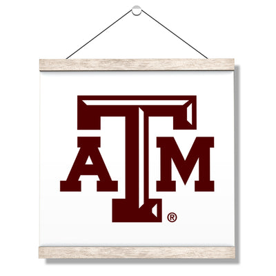Texas A&M - Texas A&M Logo - College Wall Art #Hanging Canvas