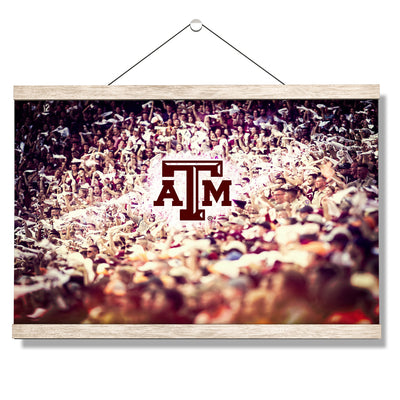 Texas A&M - A&M Towels - College Wall Art #Hanging Canvas