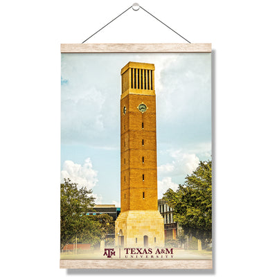 Texas A&M - TAM Albritton Bell Tower - College Wall Art #Hanging Canvas