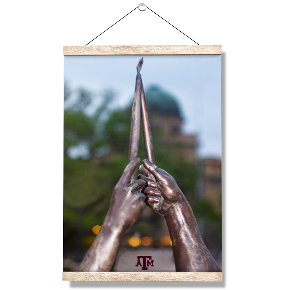 Texas A&M - Unity - College Wall Art #Canvas