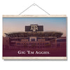 Texas A&M - GIG 'EM Aggies Football - College Wall Art #Hanging Canvas