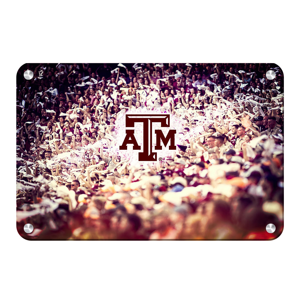 Texas A&M - A&M Towels - College Wall Art #Canvas