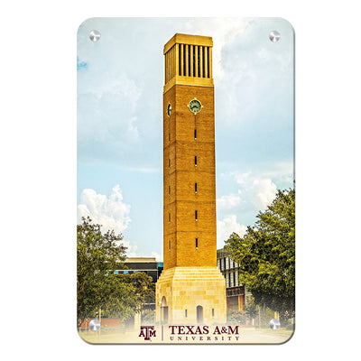 Texas A&M - TAM Albritton Bell Tower - College Wall Art #Metal