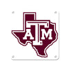 Texas A&M - A&M State - College Wall Art #Metal