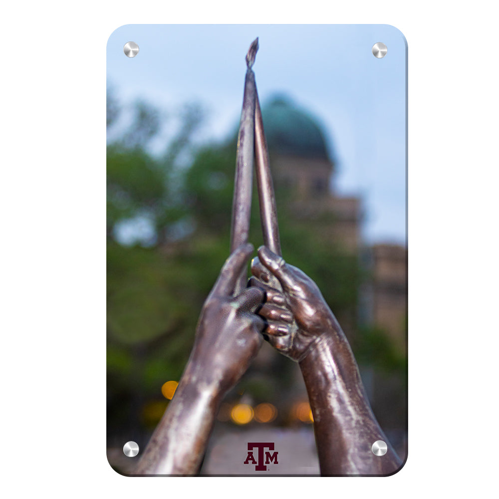 Texas A&M - Unity - College Wall Art #Canvas