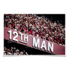 Texas A&M - 12th Man - College Wall Art #Poster