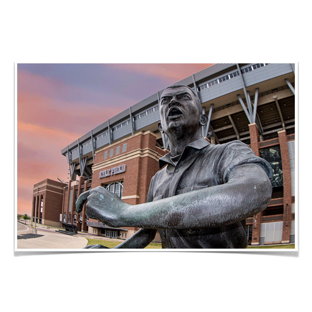 Texas A&M - Yell Leader - College Wall Art #Canvas