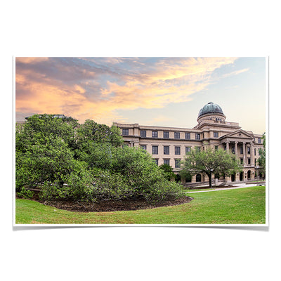 Texas A&M - Academic Building - College Wall Art #Poster