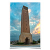 Texas A&M - Albrittan Tower Sunset - College Wall Art #Poster