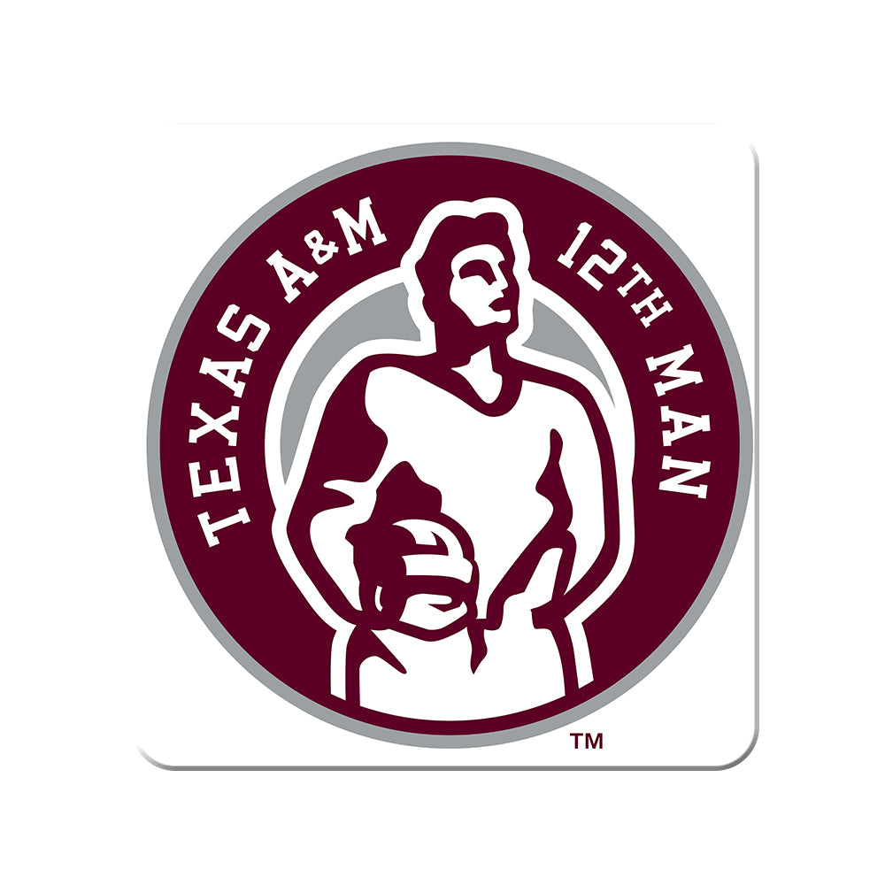 Texas A&M - 12th Man Logo - College Wall Art #Canvas