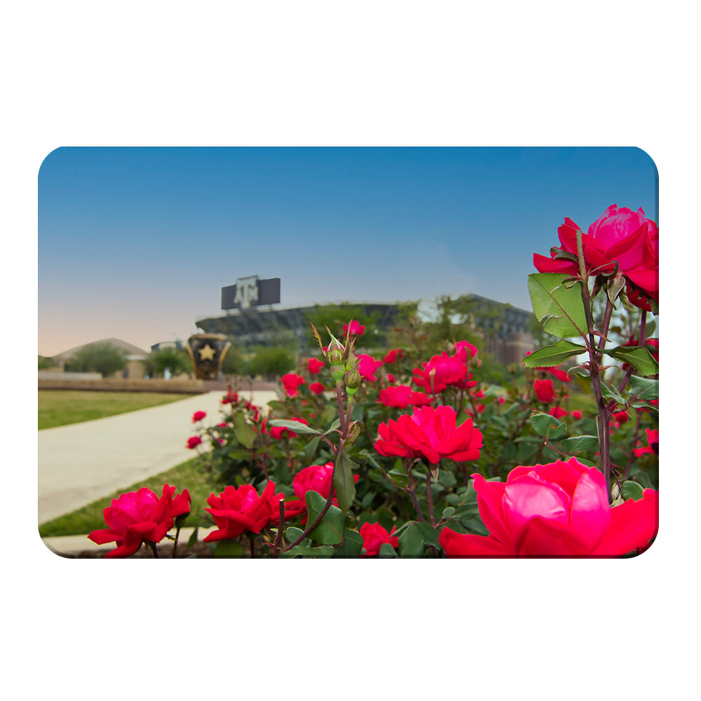 Texas A&M - Spring Flowers - College Wall Art #Canvas