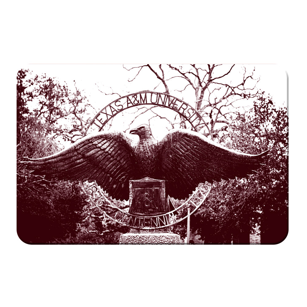 Texas A&M - Centenial Eagle -  College Wall Art #Canvas