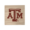Texas A&M - Texas A&M Logo - College Wall Art #Wood
