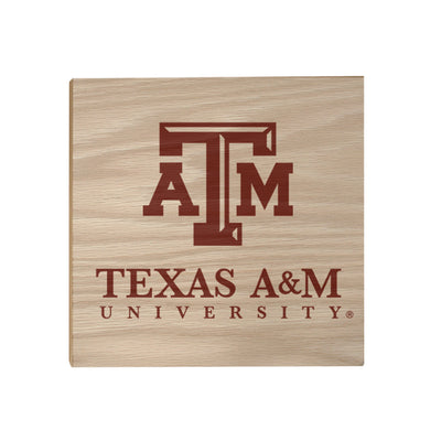Texas A&M - TAM Stack - College Wall Art #Wood
