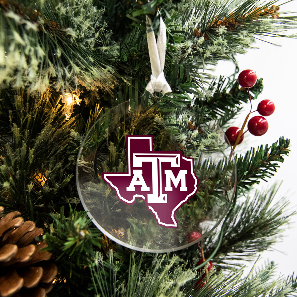 Texas A&M Aggies - A&M State Bag Tag & Ornament