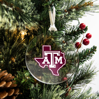 Texas A&M Aggies - A&M State Bag Tag & Ornament