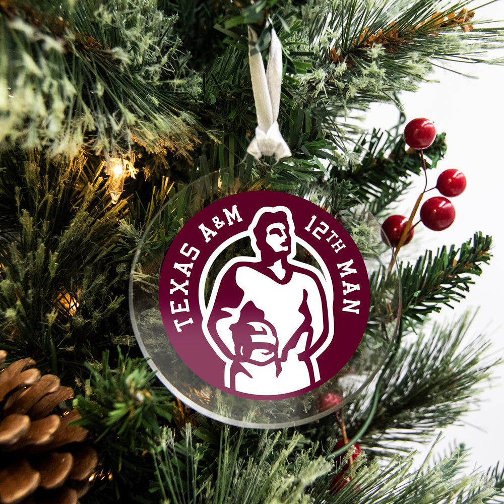 Texas A&M Aggies - 12th Man Bag Tag & Ornament