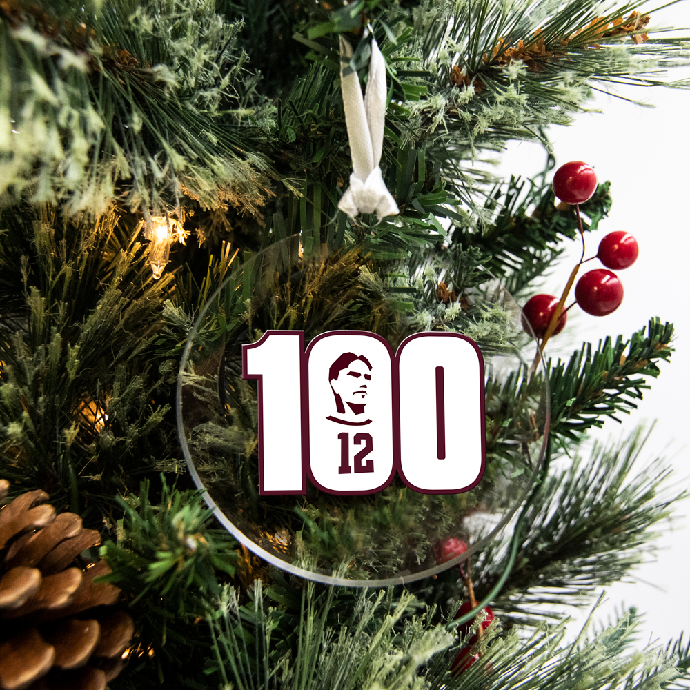 Texas A&M Aggies - 100th Man Logo Bag Tag & Ornament