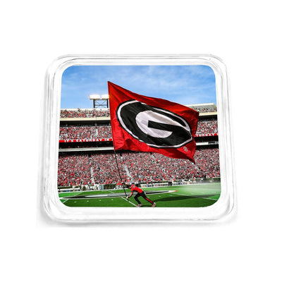 Georgia Bulldogs - The G Flag Drink Coaster