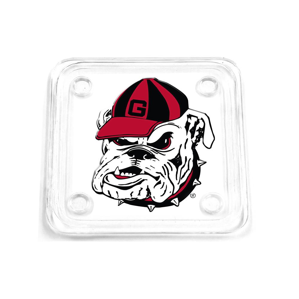 Georgia Bulldogs - Bulldog Graphic Drink Coaster
