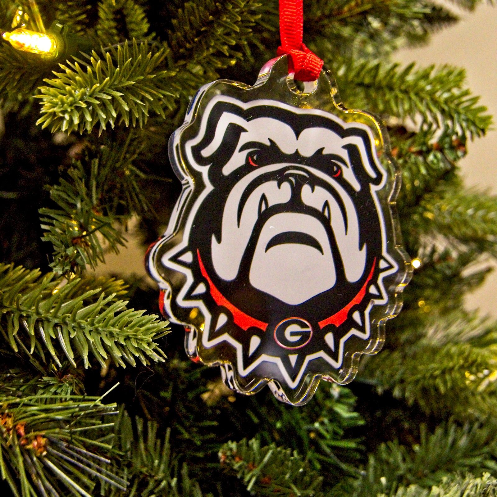 Georgia Bulldogs - Bull Dawg Ornament & Bag Tag