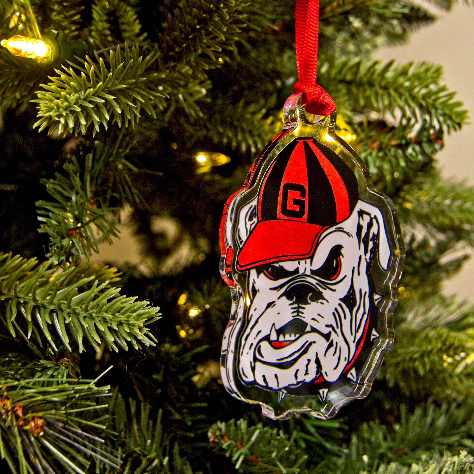 Georgia Bulldogs - UGA Dawg Ornament & Bag Tag
