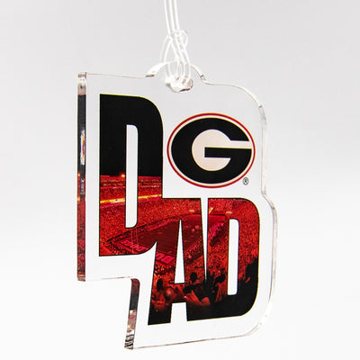 Georgia Bulldogs - UGA Dad Bag Tag