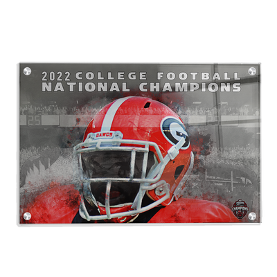 Georgia Bulldogs - 2022 College Football National Champions - College Wall Art #Acrylic