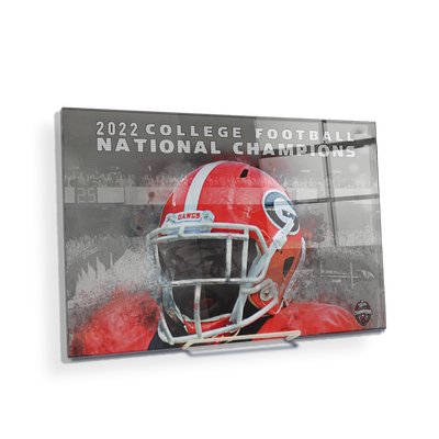 Georgia Bulldogs - 2022 College Football National Champions - College Wall Art #Acrylic Mini
