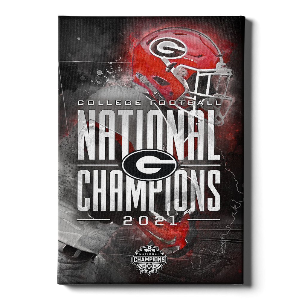 Georgia Bulldogs-College Football National Champions-College Wall Art