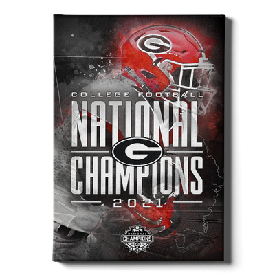 Georgia Bulldogs - College Football National Champions - College Wall Art #Canvas