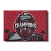 Georgia Bulldogs - Georgia National Champions Sofi Stadium - College Wall Art #Canvas
