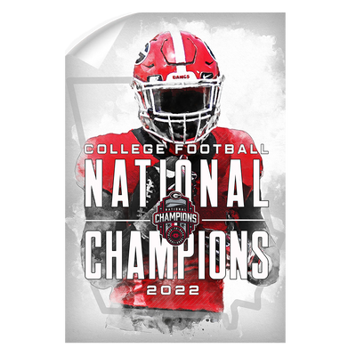Georgia Bulldogs - National Champions - College Wall Art #Decal