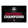 Georgia Bulldogs - National Champions Georgia Bulldogs - College Wall Art #Poster
