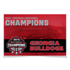 Georgia Bulldogs - 2021 National Champions Georgia Bulldogs - College Wall Art #Poster