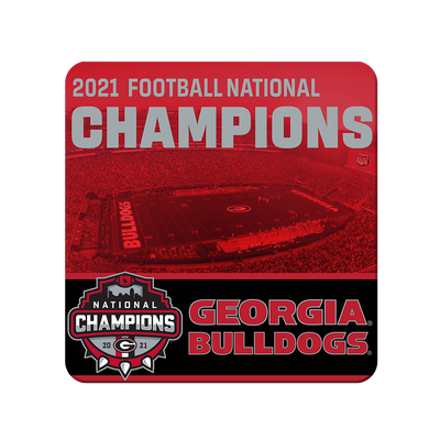 Georgia Bulldogs - National Champions Georgia Bulldogs - College Wall Art #PVC